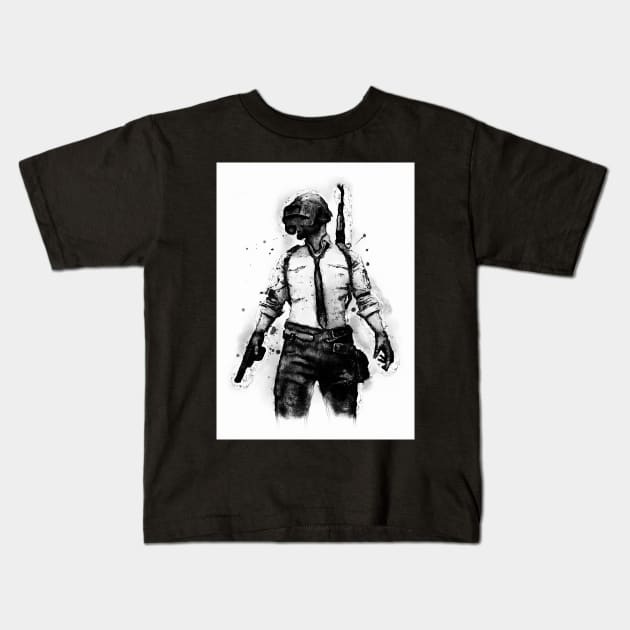 Pubg Kids T-Shirt by Durro